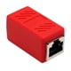 thumbnail image 1 of Acoplador Extensor Enchufe Conector en línea Acopladores Adaptador a perfke Red de mujer a mujer, 1 of 6
