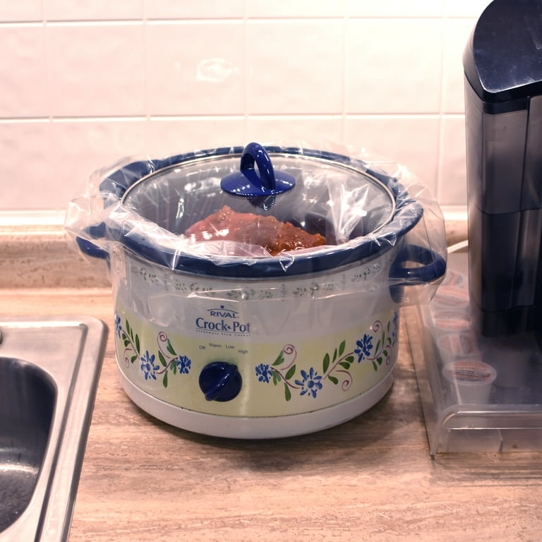 Kitchen Selection Crock Pot Liner Slow Cooker 10 Count - 5-6 Quart [BULK]