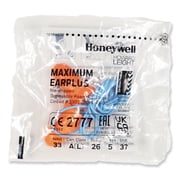Howard Leight by Honeywell MAXIMUM Single-Use Earplugs, Coral, 100 Pairs