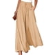 thumbnail image 3 of Pantalones Casuales para Mujer, con Cintura Elástica y Pierna , con Bolsillos. Caqui XXL, 3 of 9