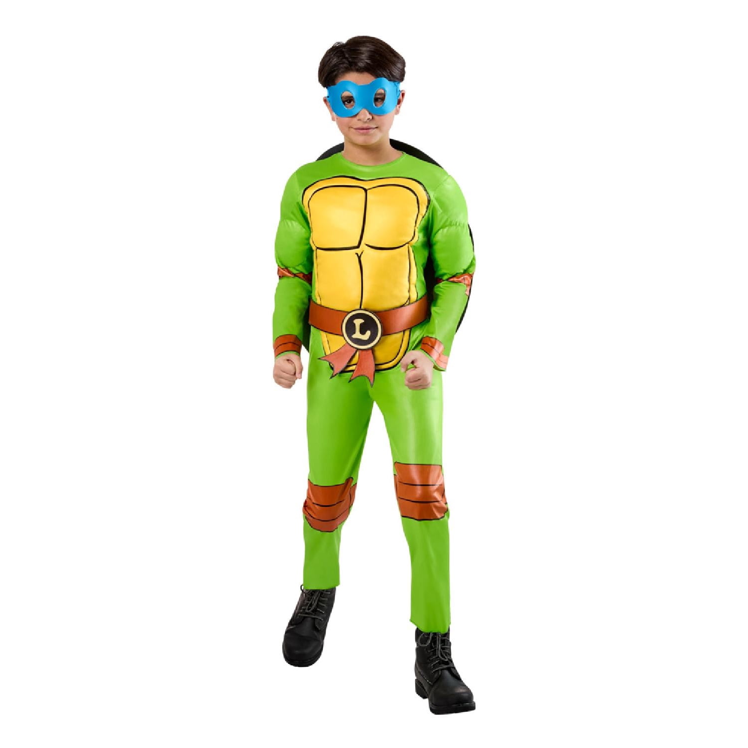 Teenage Mutant Ninja Turtle 4 in 1 Halloween Costume for Children, Boys Size M (8), by Rubies