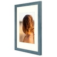 thumbnail image 3 of Golden State Art 11x14 Picture Frame with Mat for 8x10, Blue, 1 Pack, 3 of 8