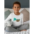 thumbnail image 2 of Image Conscious Sloth With An Elephant Long Sleeve Toddler -Jay Fleck Designs, Unisex 2 Toddler, 2 of 4