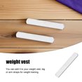 thumbnail image 3 of WRITWAA 10pcs Steel Plates Silver for Weightlifting Barbell Plate Beginners, 3 of 8