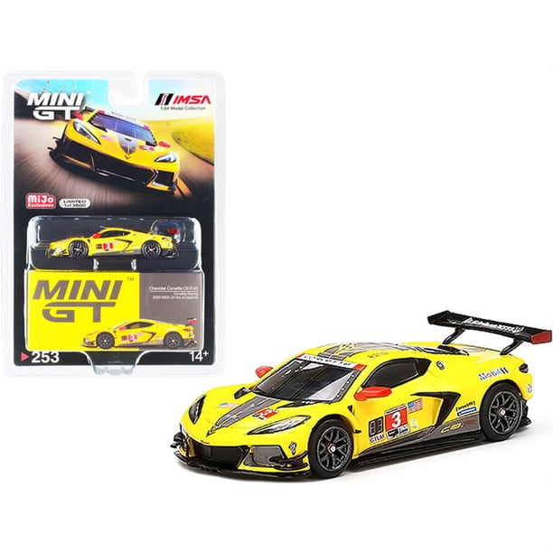 Chevrolet Corvette C8.R #3 Nicky Catsburg - Antonio García - Jordan Taylor IMSA 24H de Daytona (2020) Edición limitada a 3600 piezas en todo el mundo 1/64 Diecast Model Car por True Scale Miniatures Truescale Miniatures MGT00253