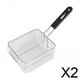 thumbnail image 1 of cesta para freír,Cesta para freír de acero inoxidable con asa,Cesta para freír,colador,espumadera,taco,Cesta de malla para papas fritas,colador para papas fritas,Cesta de malla de alambre, 1 of 8