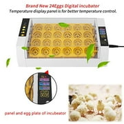 24 Egg Incubator Di gital Mini Hatching Egg Incubator For Chicken Duck Goose