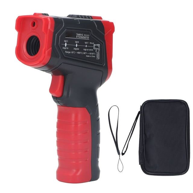 Infrared Thermometer,Digital Infrared Thermometer 4 Industrial Thermometer Thermometer User-Friendly Design