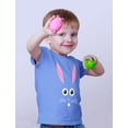 thumbnail image 5 of Tstars Boys Unisex Easter Holiday Shirts Bunny Face Shirt Cute Little Easter Bunny Kids Happy Easter Party Shirts Humor Funny Easter Gifts for Boy Kids T Shirt, 5 of 6