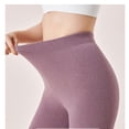 thumbnail image 4 of Gibobby Mallas con bolsillos para mujer 2x para mujer (Morado, L), 4 of 4