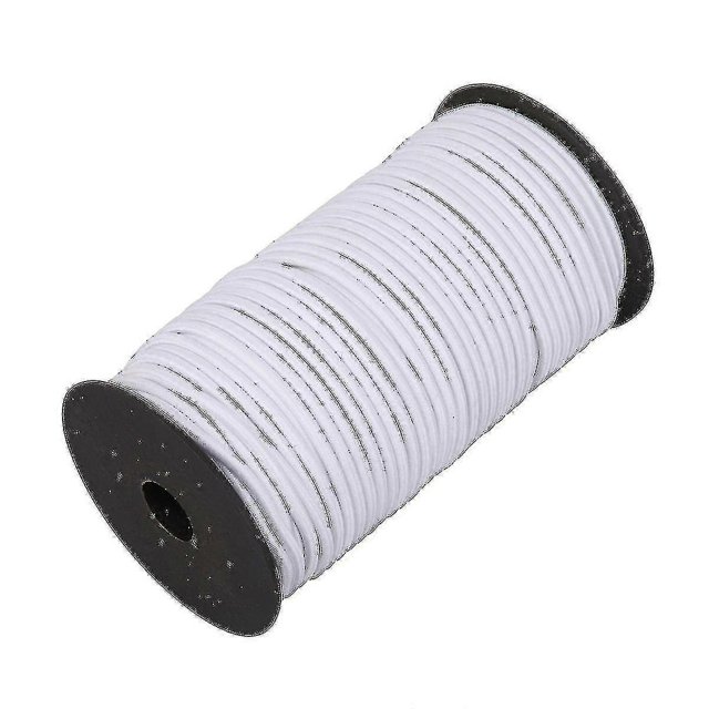 Bande Élastique de 4 mm de Large, Cordon Élastique Rond de Haute Qualité