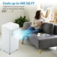 thumbnail image 5 of Trilenars 10000 BTU Portable Air Conditioning, 3-in-1 Freestanting Air Conditioning, Refrigeration, Dehumidifier and Fan Modes, with Remote Control, Remote Control and 24-Hour Timed Sleep Mode, 5 of 8