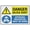 Warning Sign 2, variant on Danger Sodium Cyanide Warning Security Outdoor Sign - 8"x12", Reflective, Weatherproof - Lab, Factory, Chemical Storage, Industrial Facility