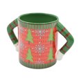 thumbnail image 3 of HOLIDAY TIME X'MAS TREE & SNOWFLAKE DESIGN UGLY SWEATER MUG, 3 of 3