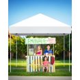 thumbnail image 3 of 10x10 Pop Up Canopy - Easy Up Camping Tent with One Button Push Setup - 1 Roller Bag, 3 Adjustable Height, 4 Weight Bags for Deck, Garden, Sports, Beach, Party, 3 of 8