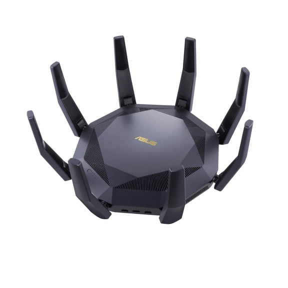 Restored ASUS RT-AX89X AX6000 Dual Band WiFi 6 Router Lifetime Free Internet Security AiMesh (Refurbished)