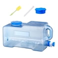 thumbnail image 2 of Almencla Contenant d'Eau de Camping Pichet de Stockage d'Eau Grand avec Couvercle de Remplacement Porte-Eau avec Robinet pour Pêche Randonnée Sac à Dos Randonnée 24 L, 2 of 8
