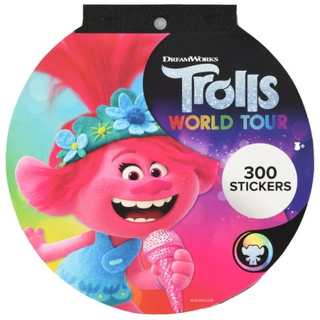 Stickerfitti 300ct Trolls 2 Stk