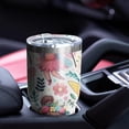thumbnail image 4 of 30oz Colorful Fairy Princess Pattern Tumblers Stainless Steel Tumbler with Lid and Straw,Vacuum Insulated Double Wall Travel Tumbler Cups Mug with Cleaning Brush for Coffee,Tea, 4 of 7