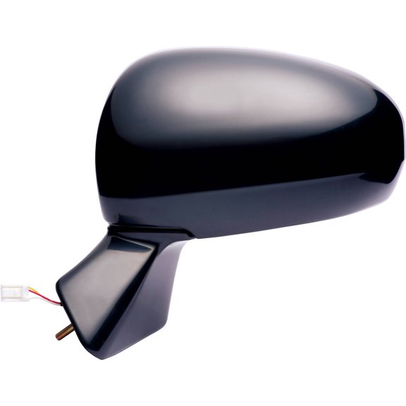 70640T - Fit System Driver Side Mirror for 09-12 Toyota Venza, w/o memory, black PTM, foldaway, Power