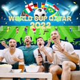 thumbnail image 5 of 52 piezas – Decoraciones de fondo para fiesta de fútbol 2022, suministros de decoración de fondo de la Copa Mundial de fútbol, ​​decoraciones de cumpleaños de fútbol, ​​fiesta de cumpleaños de fú, 5 of 5