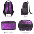 thumbnail image 6 of HUIACONG Lightning Baseball Print School Backpack for Boys Girls Ages 6-18 Large Capacity Water Resistant Multi Compartment Backpack for Elementary Middle High School Back to School Daily Use, 6 of 6