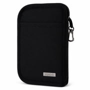 SumacLife Diabetic Supplies Travel Case for Glucose Meter, Test Strips, Lancets and Testing Accessories, Compact Organizer, Black
