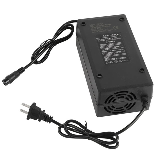 Lithium Battery Charger 3 Prong CC CV Mode Safe Battery Charger US Plug 110‑240V 350W