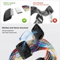 thumbnail image 6 of Watch Band for Women/ Men Series 10 9 8 7 6 5 4 3 Ultra 2 1 SE 38mm 40mm 41mm 42mm 44mm 45mm 46mm 49mm,Braided Loop, Stretchy Straps Wristbands, Magnetic Clasp for iWatch Bands, 6 of 7
