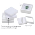 thumbnail image 3 of 12 Pack Gemstone Display Box Jewelry Container with Clear Top Lid, 3 of 6