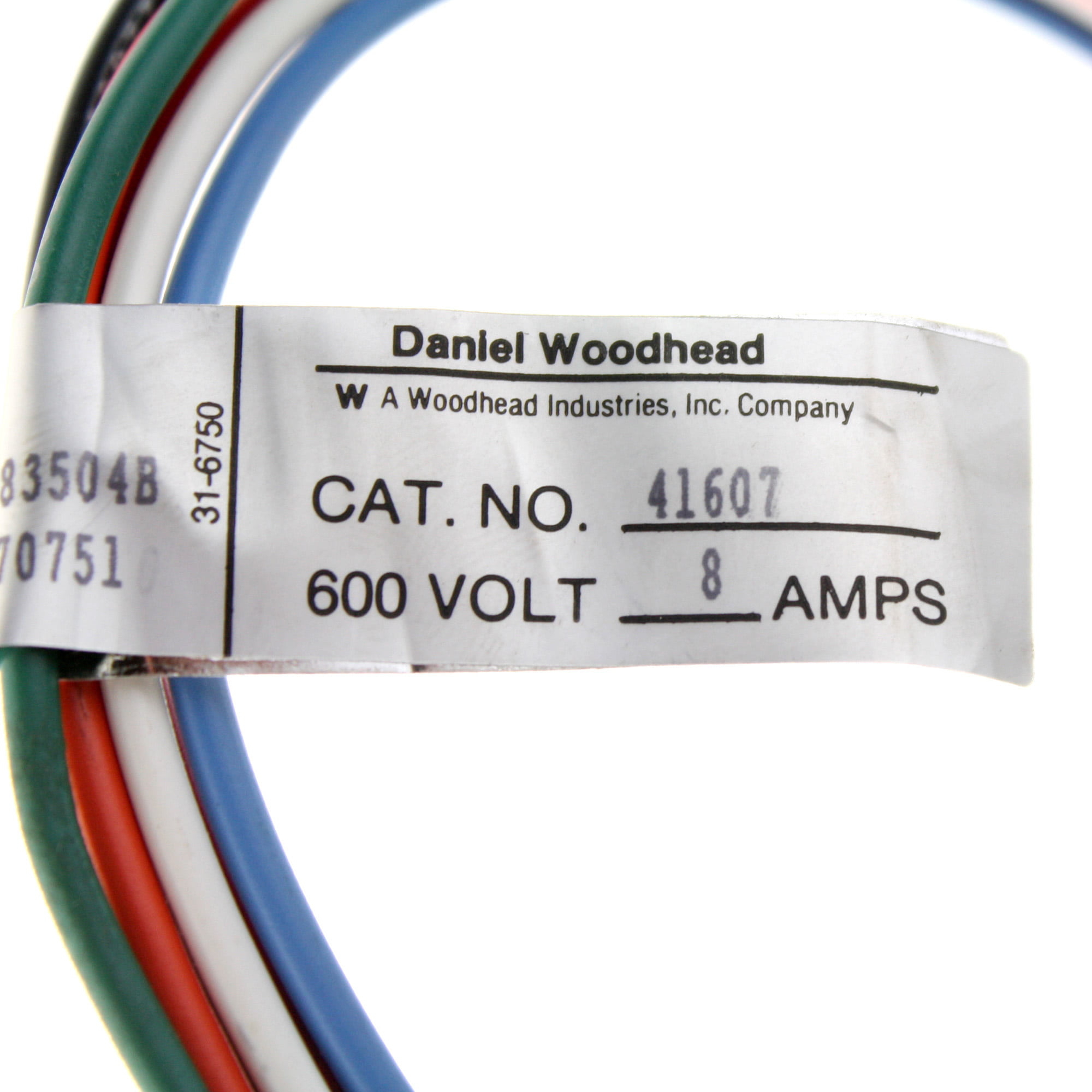 Details about   DANIEL WOODHEAD 41606 FEMALE RECEPTACLE NEW NO BOX * 