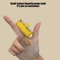 thumbnail image 4 of Sleek And Portable Transparent Capsule Power Bank With Built-in Cable 22W PD Fast Charging Technology And 5000mAh High Capacity, 4 of 7