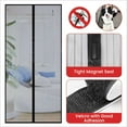 83inx39in Screen Mesh Door Heavy Duty Mosquito Net Anti Bug