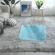 thumbnail image 5 of Alfombra de baño de poliéster deslizante Alfombras de baño vables a Felpudo Alfombril de baño Alfombra absorbente de agua para puer Azul Soledad Alfombras de baño de cocina, 5 of 8