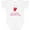 AA-White, variant on Inktastic It's My First Valentine's Day Boys or Girls Baby Bodysuit