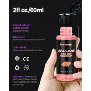 Fantastory Glow in The Dark Paint - 10 Extra Bright Colors 60 ml / 2 oz Glow in Dark Acrylic Paint