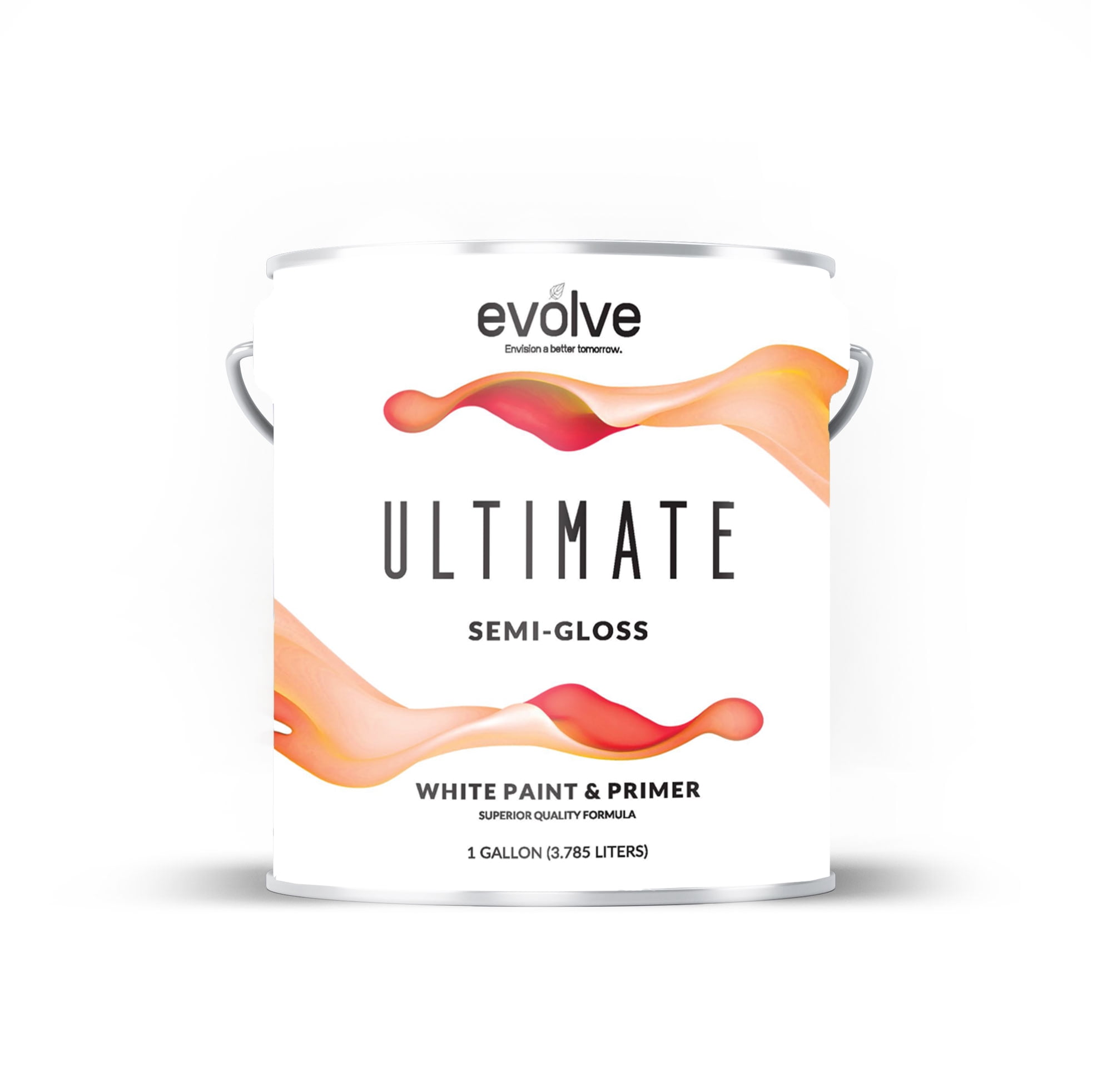 Evolve Ultimate G1, Low VOC, Paint & Primer, Washable, For Interior