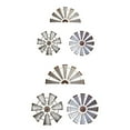 thumbnail image 7 of Iron Windmill Wall Decor for Farmhouse Home Metal Wall Art Ornaments Iron Hangings Decoration Unique Design, 7 of 7