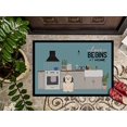thumbnail image 3 of Carolines Treasures CK7723MAT 18 x 27 in. Lowchen Kitchen Scene Indoor or Outdoor Mat, 3 of 3