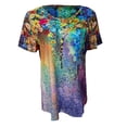 thumbnail image 3 of Fridja T-shirt Imprimé à Manches Mi-Longues Womens Imprimé Tops, 3 of 3
