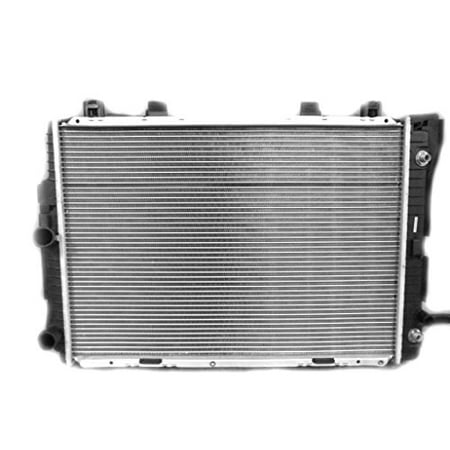 Radiator - Pacific Best Inc For/Fit 1312 94-95 Mercedes-Benz 140 S320 91-92 300se Gas A/T WITH Transmissio Oil Cooler (To A144703) Plastic Tank Aluminum