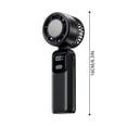 thumbnail image 3 of Portable Handheld Fan Rechargeable For Summer For Outdoor Bedroom Desk, 3 of 5