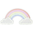 thumbnail image 2 of Northlight LED Rainbow and Clouds Neon Lighted Wall Art - 15.75", 2 of 7