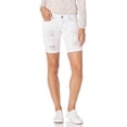 thumbnail image 1 of Shorts Denim Jeans Acid Washed White Active Wear for Summer Juniors Size 15, 1 of 2
