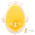thumbnail image 1 of Potty Training Urinal for Boys Pee Standing Potty Training Removable Adjustable Toddler Standing Toilet Yellow, 1 of 4