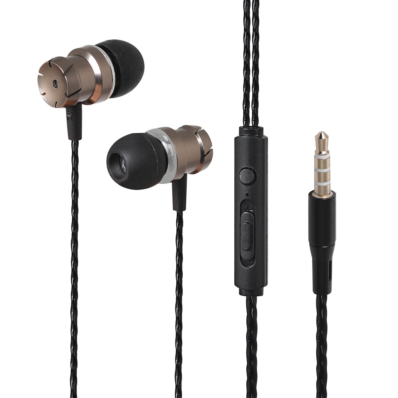Xtreme Sound Grey Recon Premium Metal Earbuds With Mic