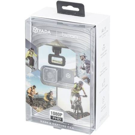 YADA BEON PLUS 1080P Dash Cam Body Cam 2-in-1, Voice Control Enabled, App Compatible for Wireless Video Access, 680mAh Battery, BEON1BK