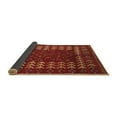 thumbnail image 2 of Ahgly Company Indoor Rectangle Abstract Brown Modern Area Rugs, 8' x 12', 2 of 4