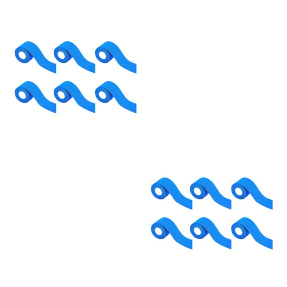 Cinta elegante Wosthever de 6 rollos para recuperación atlética y protección de tobillos Parche muscular Cielo azul 3.8 cm * 5m 2Conjunto