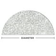 thumbnail image 3 of Autotech Park Pattern Texture window shade in 44 inches diameter, compatible with Arched Window, 3 of 7